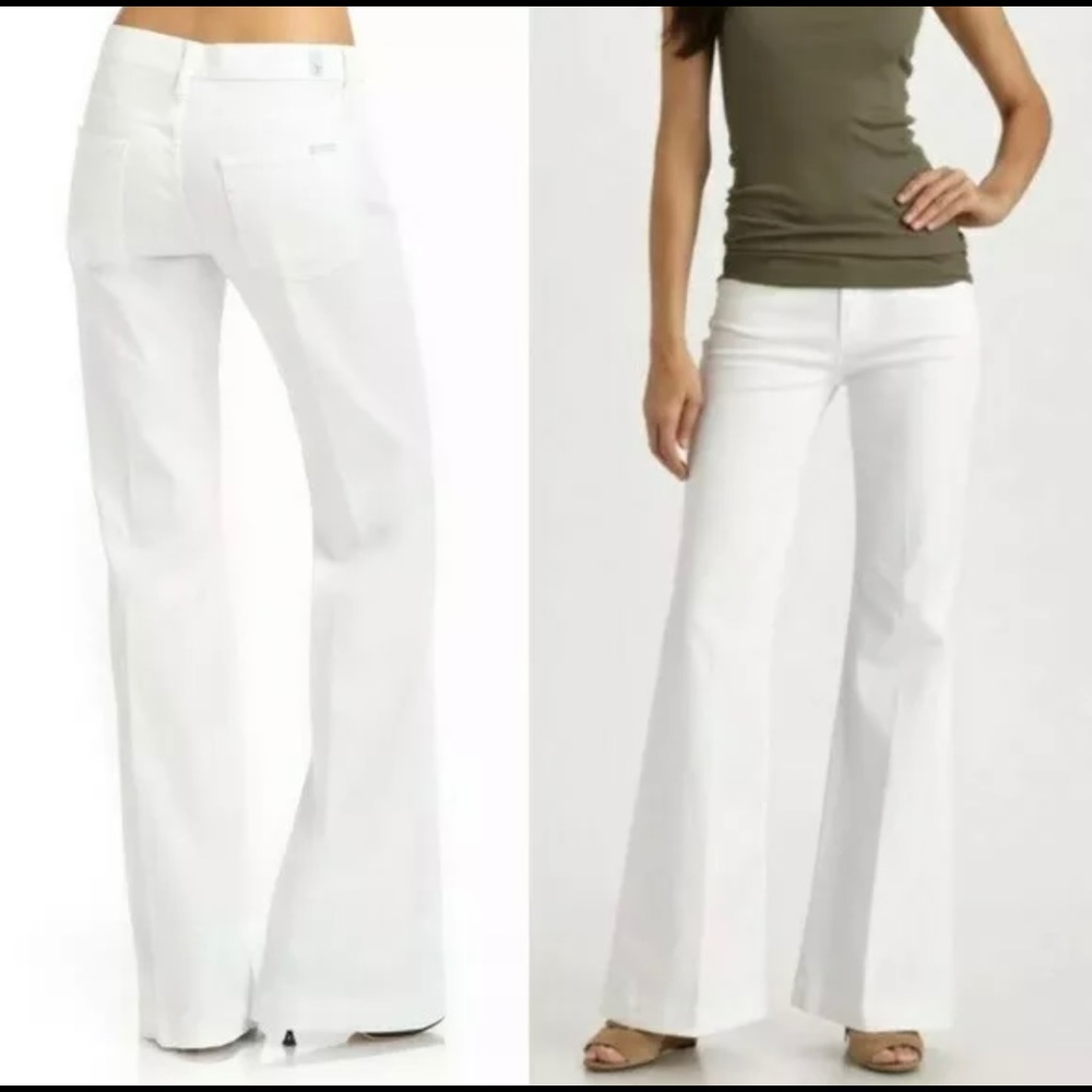 7 For All Mankind Ginger wide leg jeans